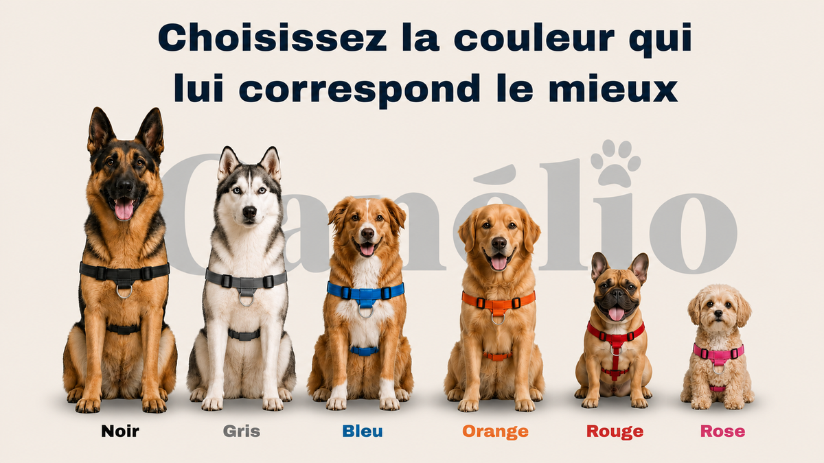 Quelle couleur convient à votre chien préféré ?